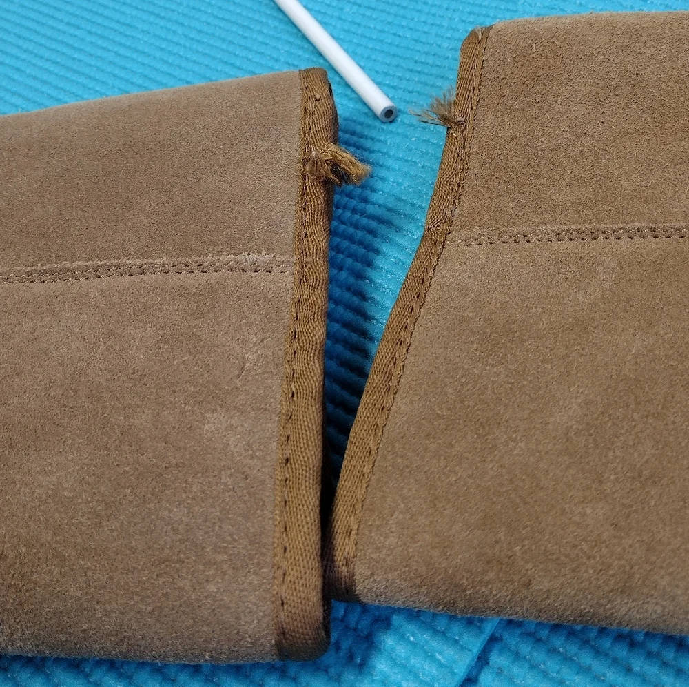 Bass Women's Winter Leather Flat Boots Suede Size 8